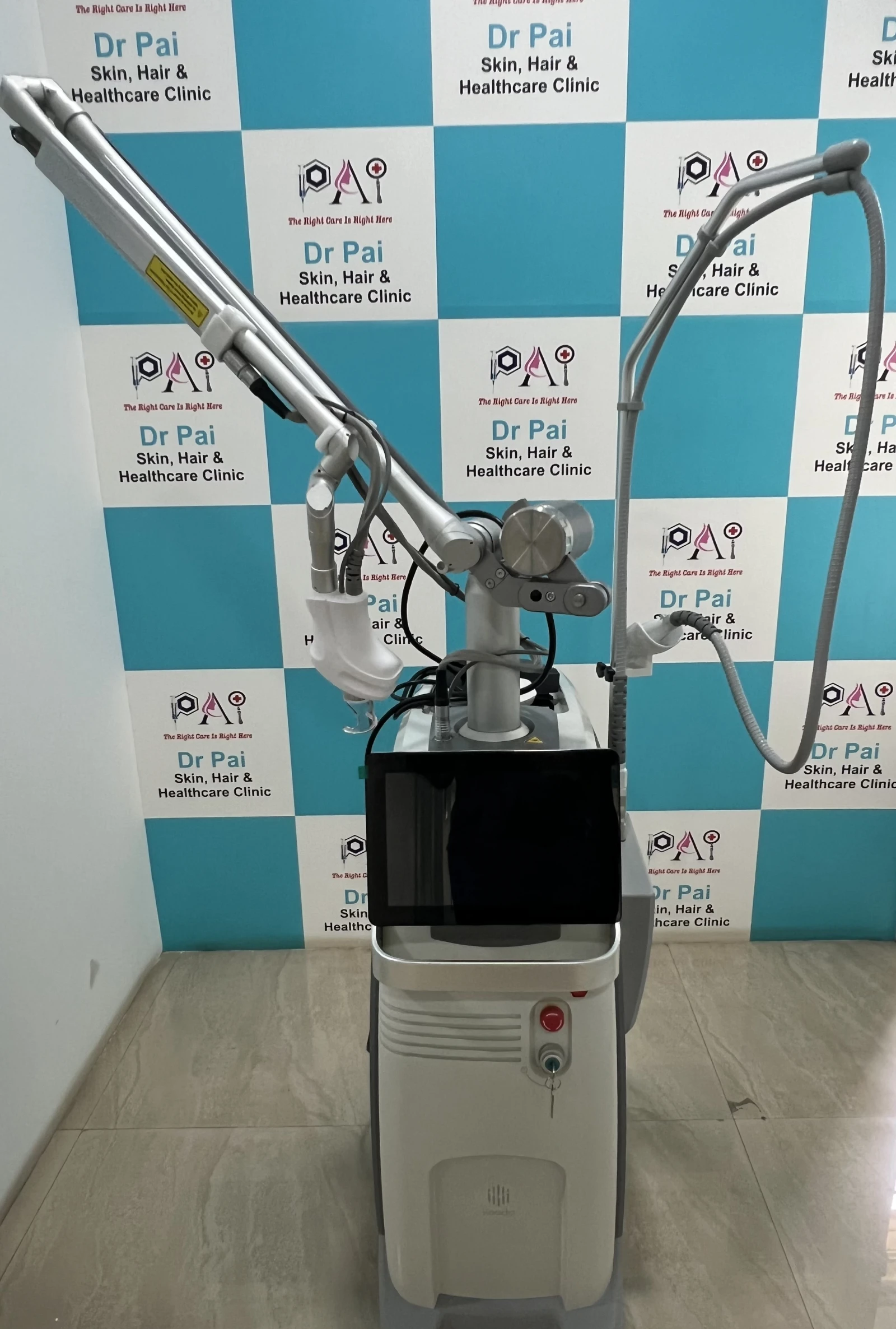 Microneedling radiofrequency device at Dr. Pai Skin, Hair & Healthcare Clinic
